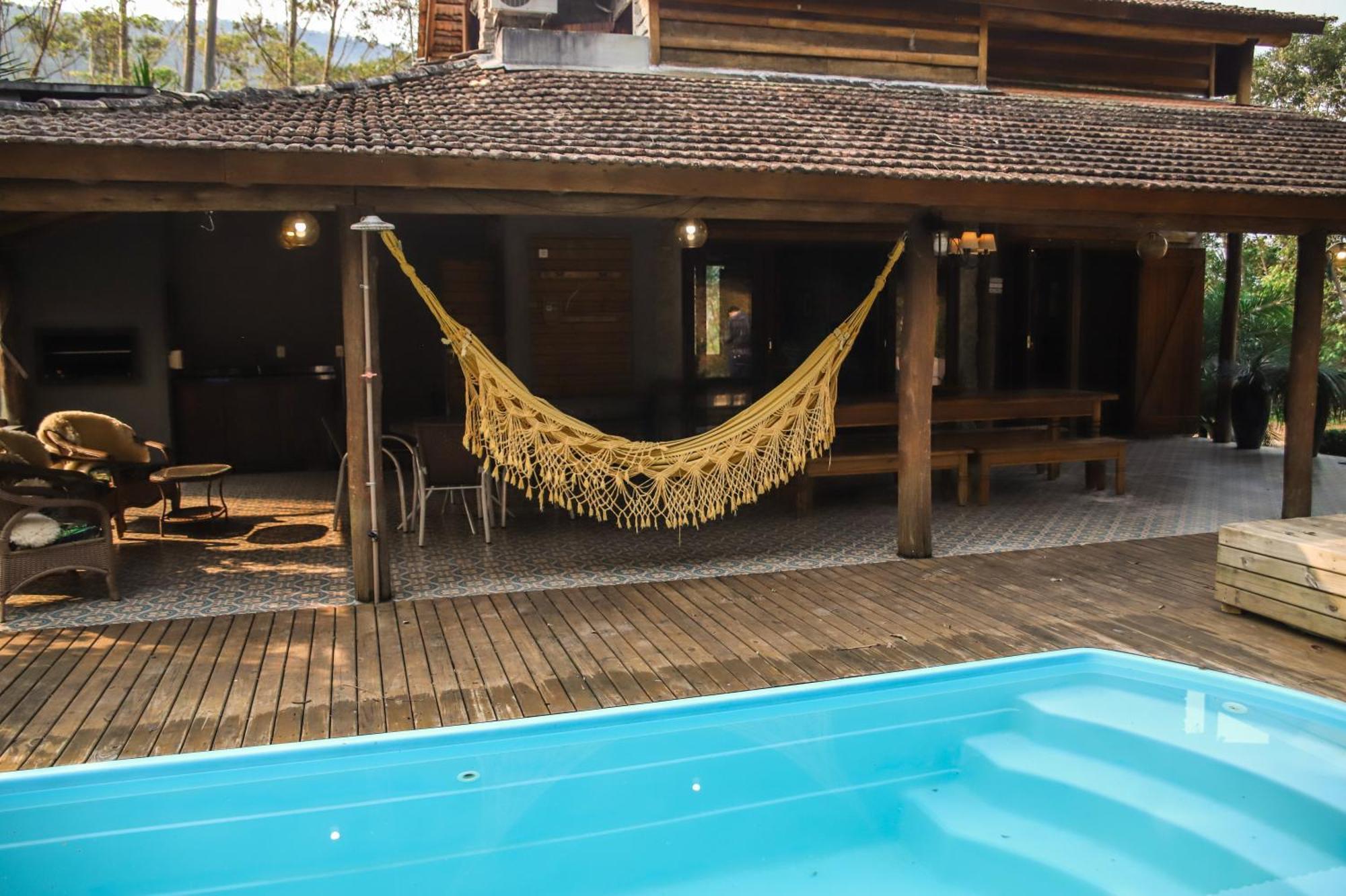 Chale Casa De Pedra, Vivenda Serra Velha, Chales De Montanha Timbe do Sul Bagian luar foto