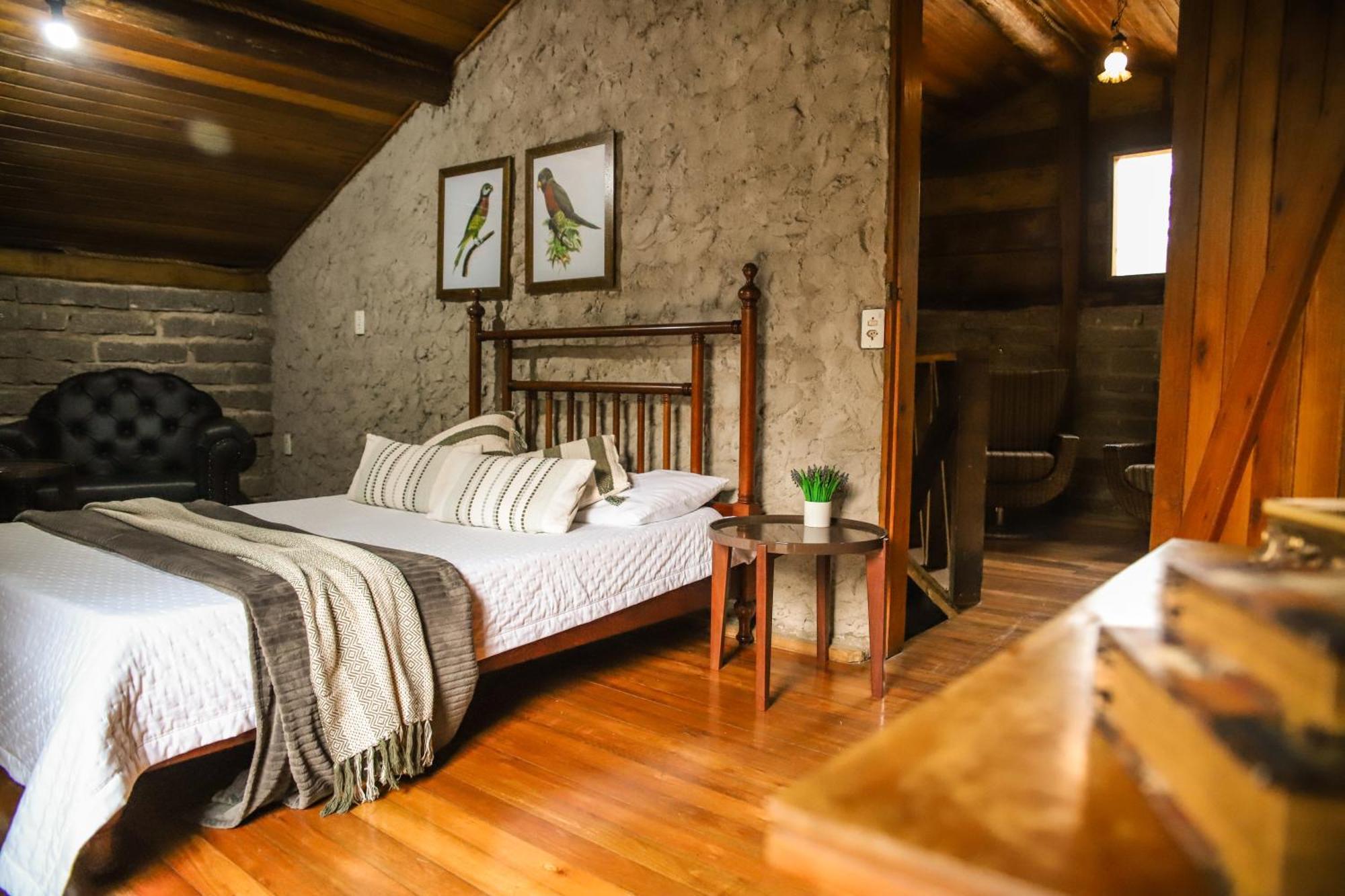 Chale Casa De Pedra, Vivenda Serra Velha, Chales De Montanha Timbe do Sul Bagian luar foto